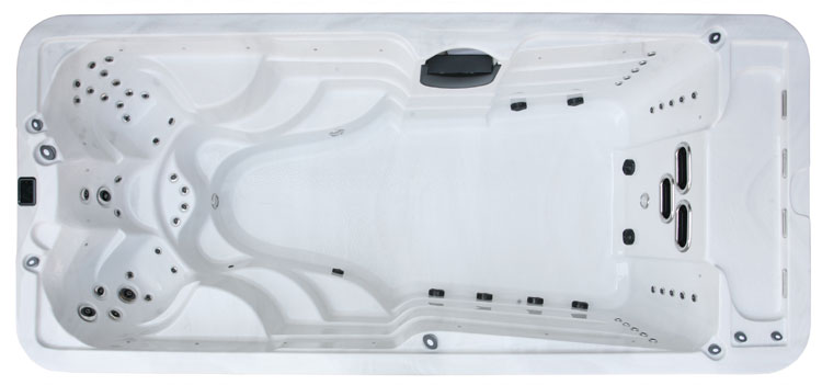 EO-SPA Swim-SPA Innovation 5.2 Sterling Silver/520x230/grau